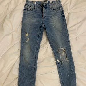 Lucky Brand Jeans Skinny Jeans with Rips